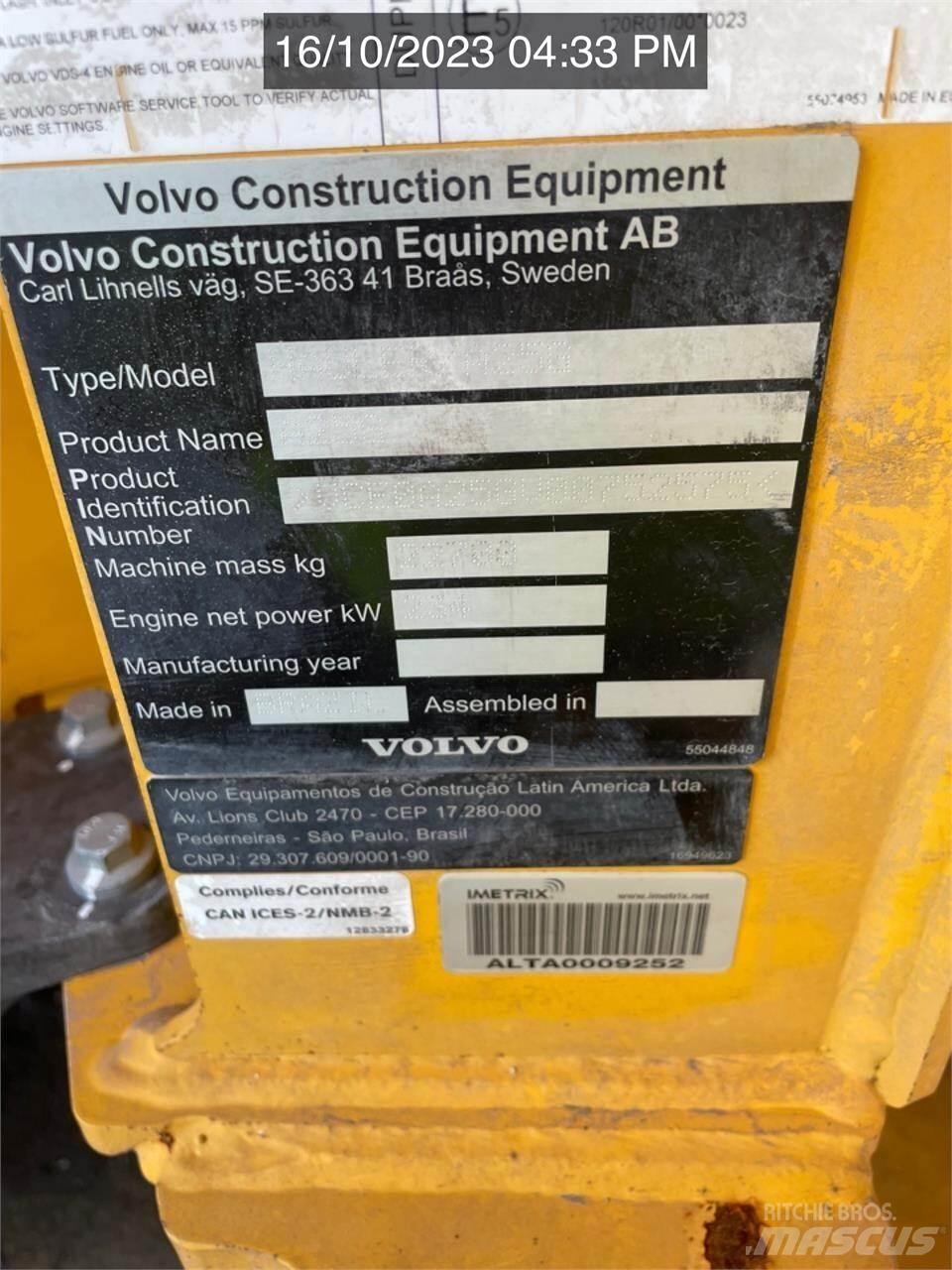 Volvo A25G Tombereau articulé