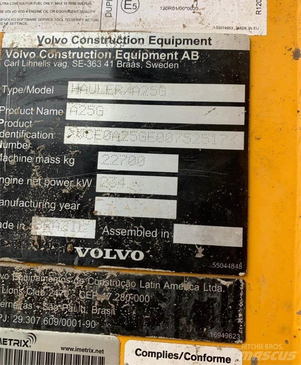 Volvo A25G Tombereau articulé