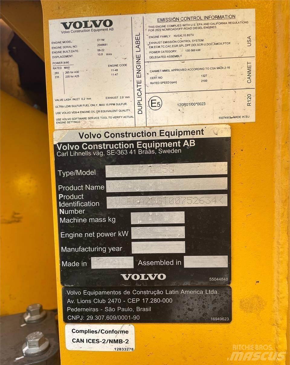 Volvo A25G Tombereau articulé