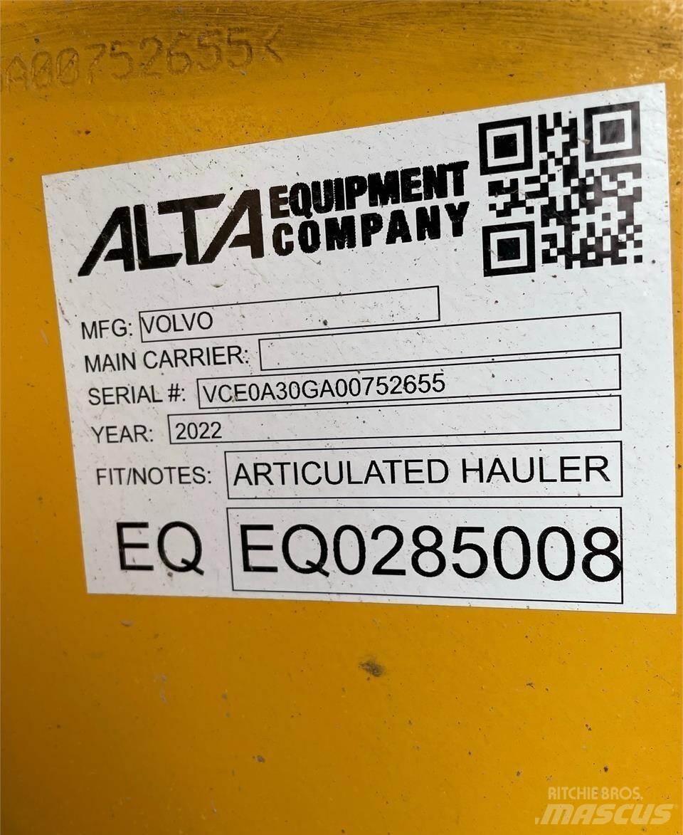 Volvo A30G Tombereau articulé