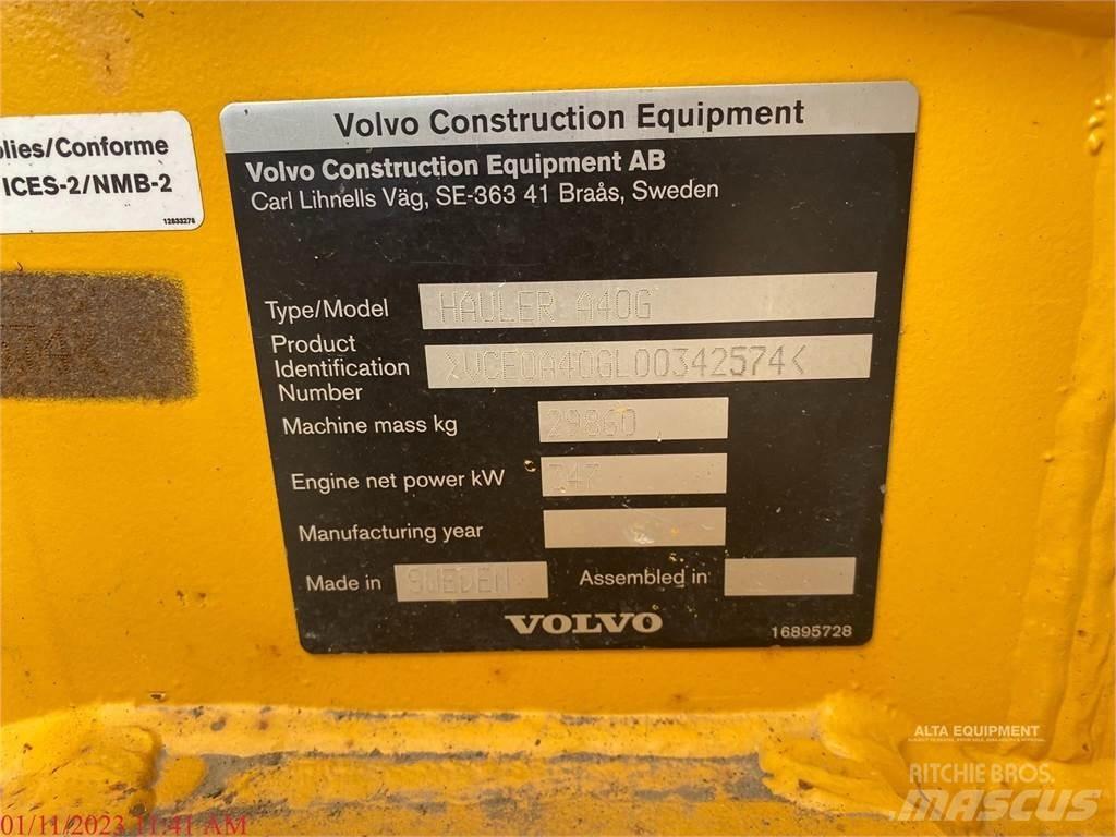 Volvo A40G Tombereau articulé