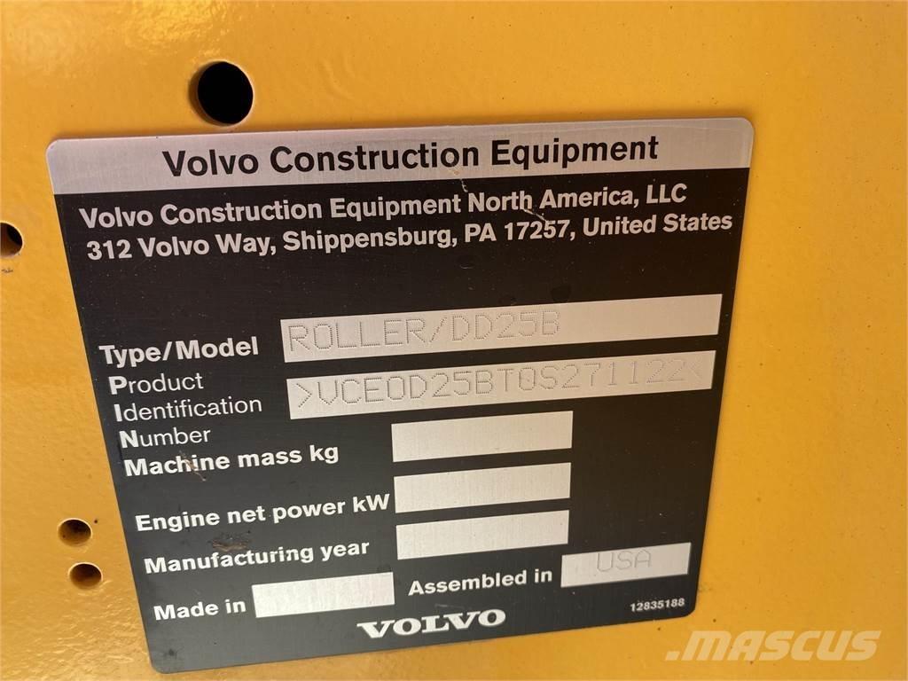 Volvo DD25B Rouleaux tandem