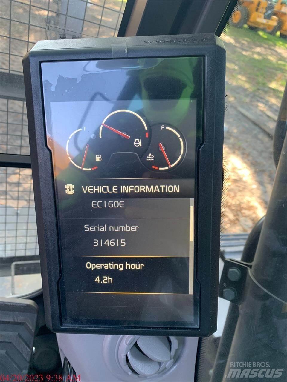 Volvo EC160EL Pelle sur chenilles