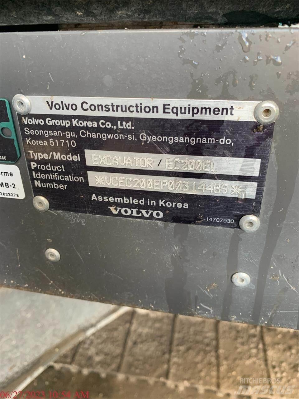 Volvo EC200EL Pelle sur chenilles