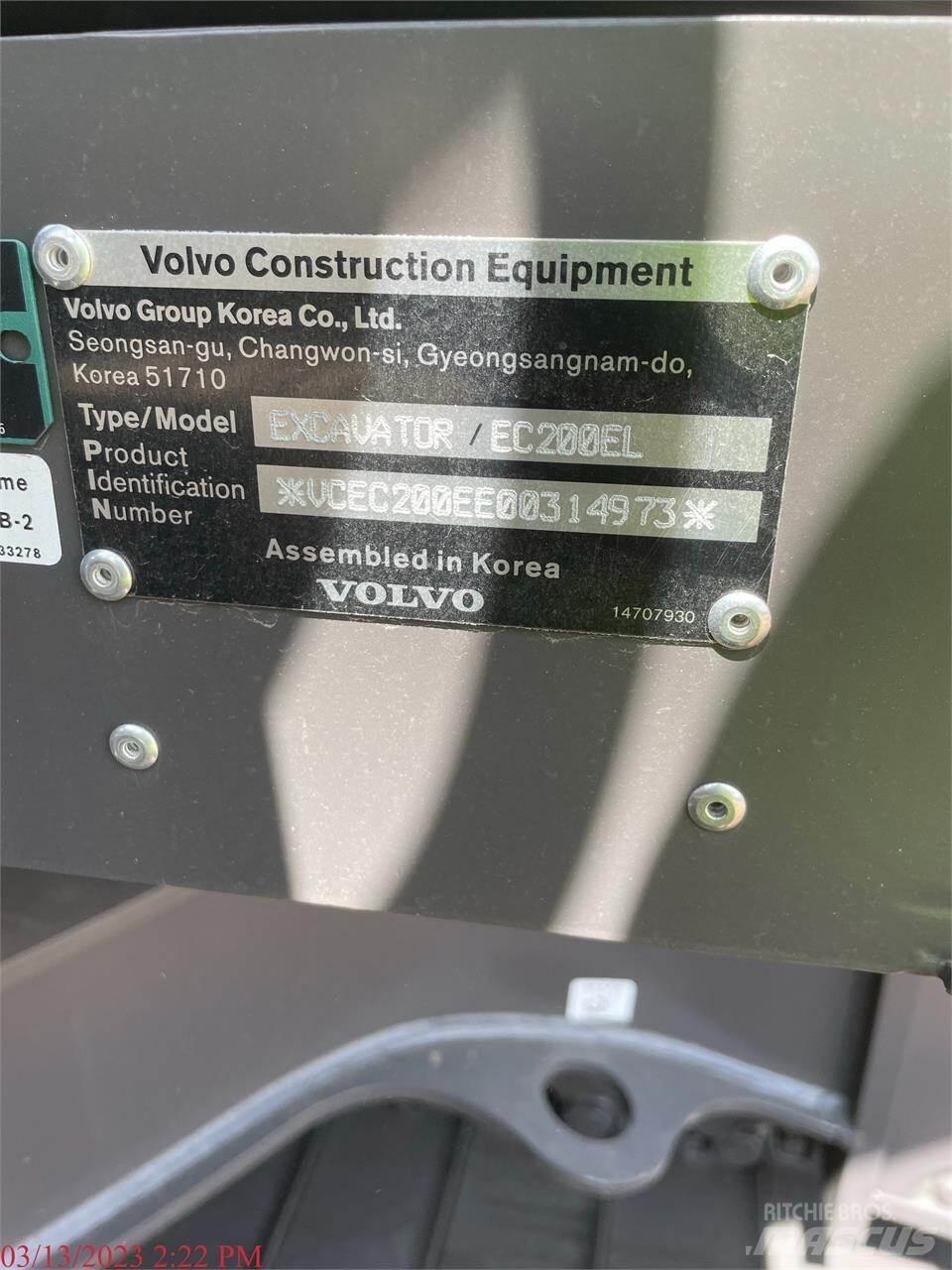 Volvo EC200EL Pelle sur chenilles