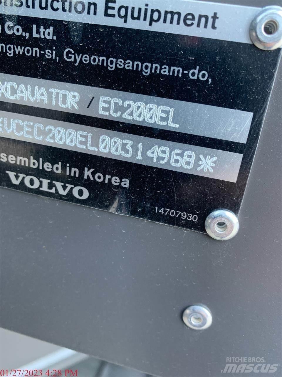 Volvo EC200EL Pelle sur chenilles