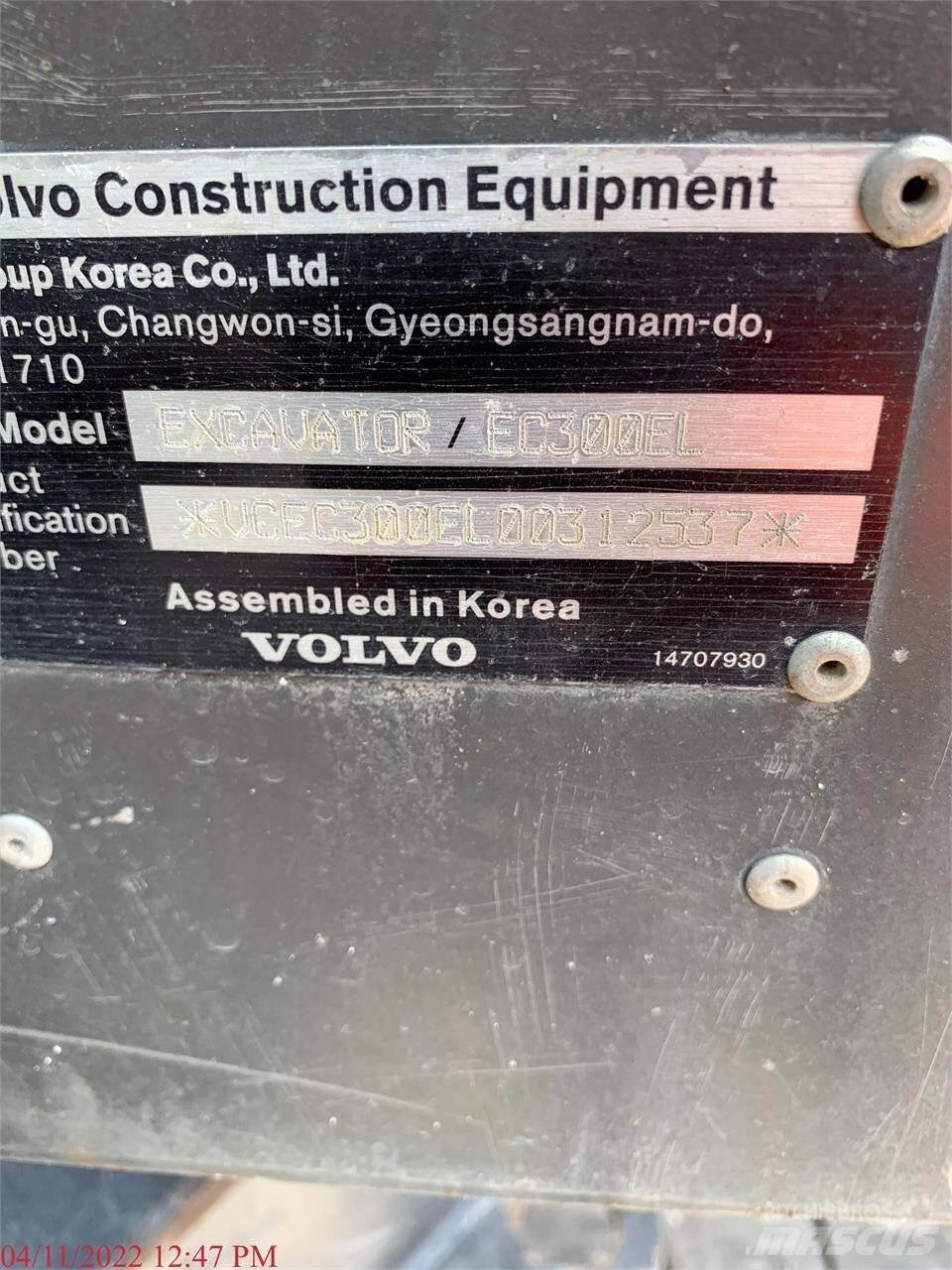 Volvo EC300EL Pelle sur chenilles