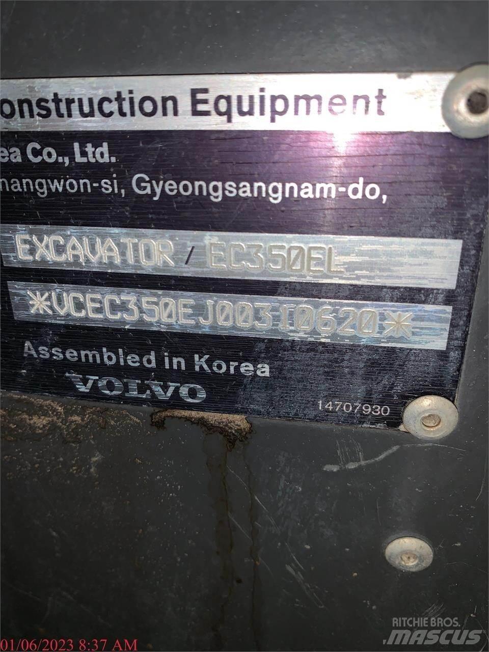 Volvo EC350EL Pelle sur chenilles