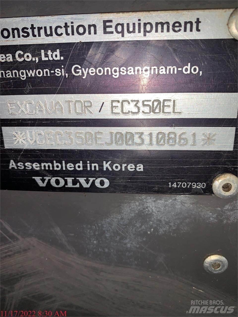 Volvo EC350EL Pelle sur chenilles