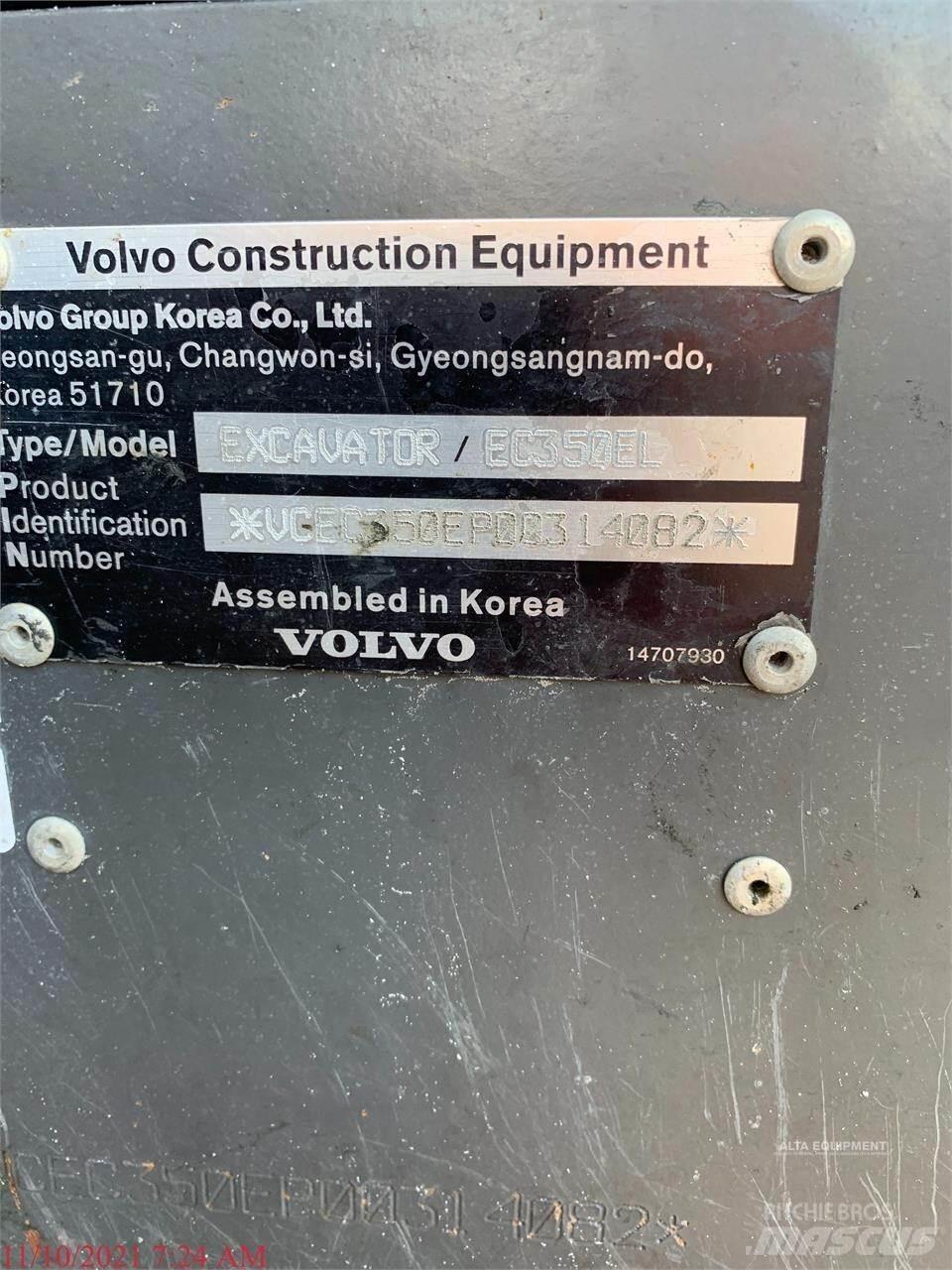 Volvo EC350EL Pelle sur chenilles