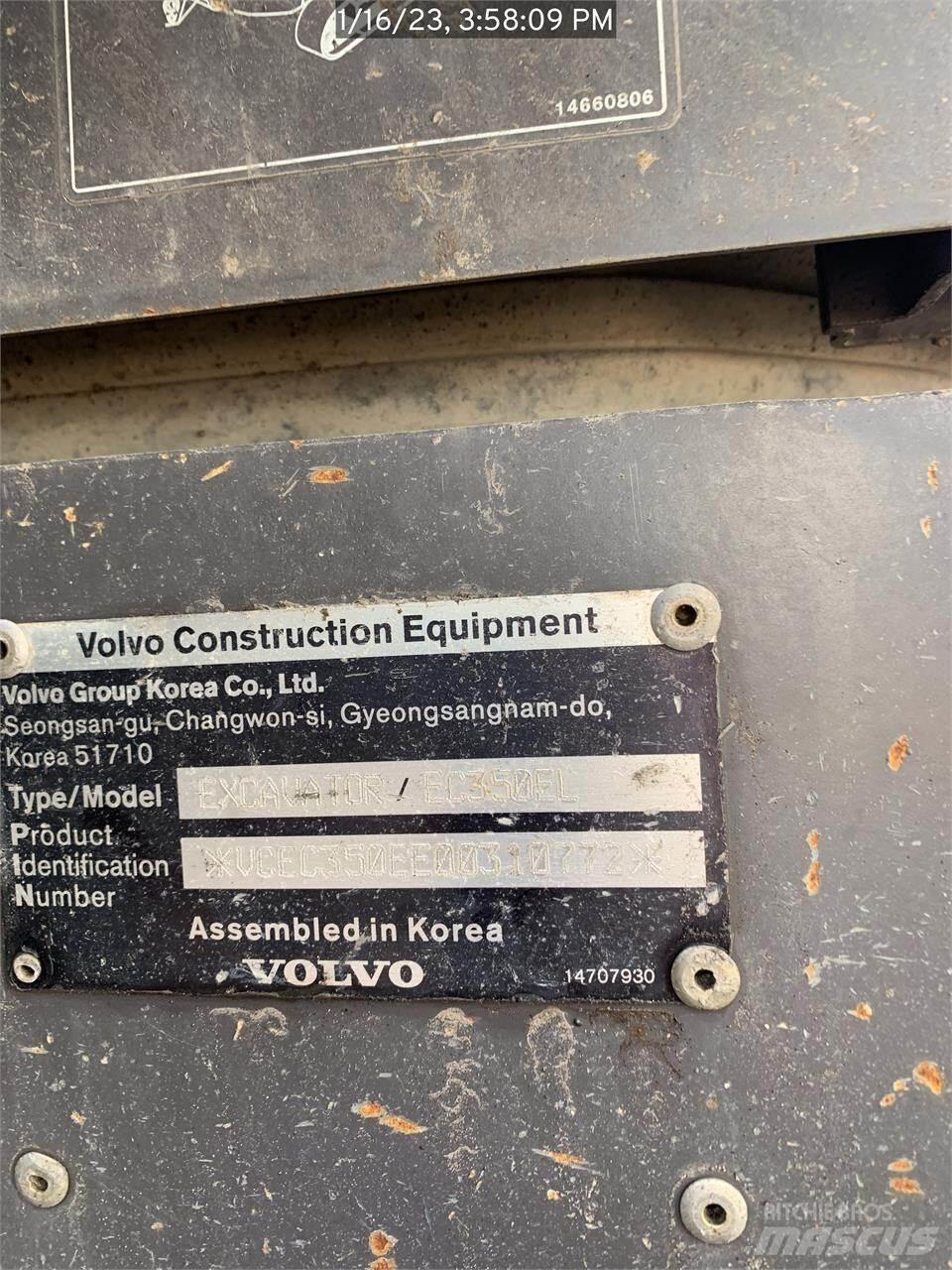 Volvo EC350EL Pelle sur chenilles