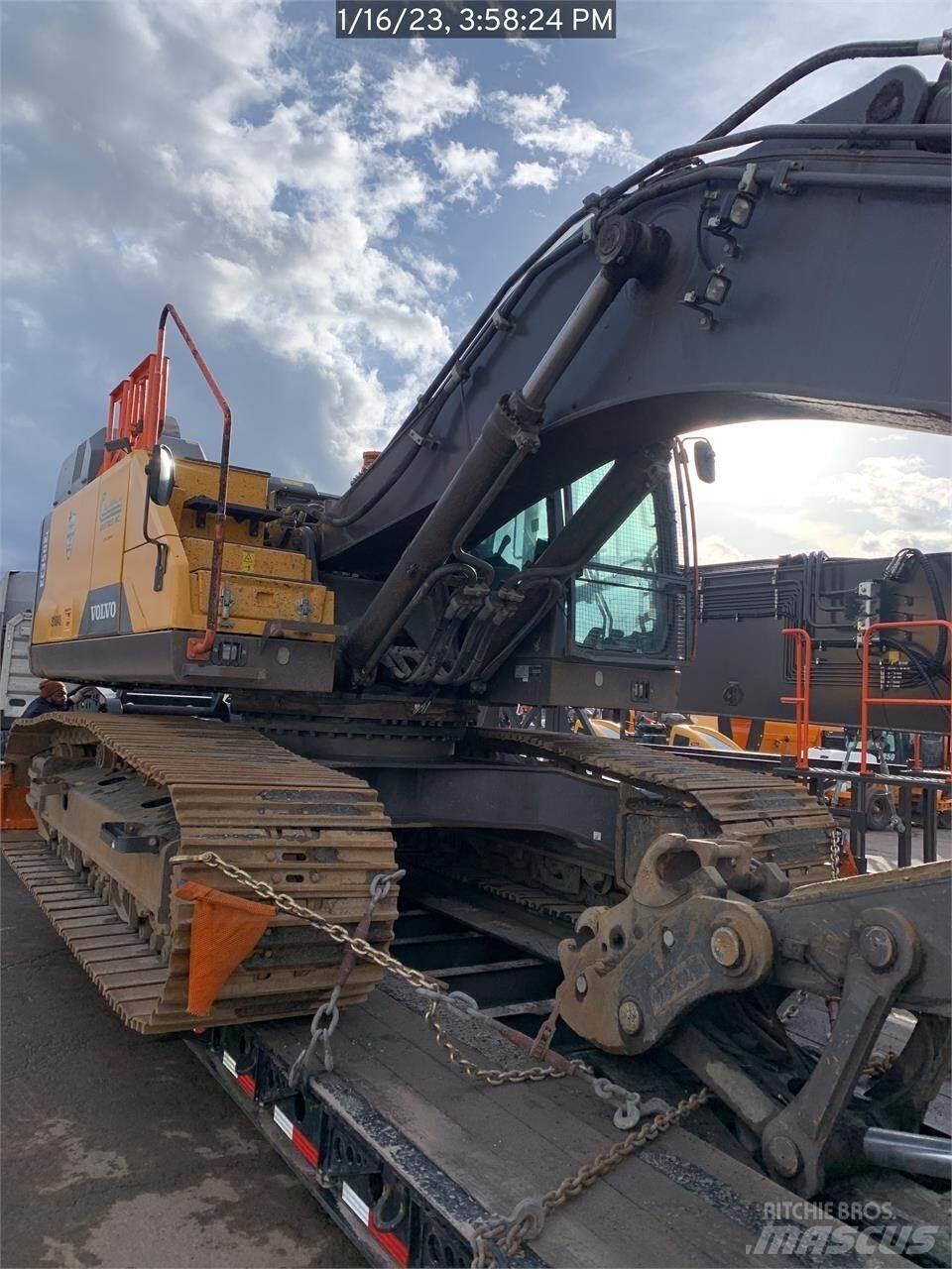 Volvo EC350EL Pelle sur chenilles