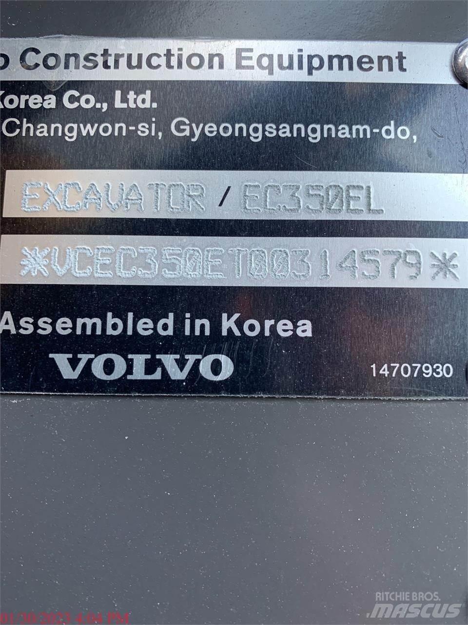 Volvo EC350EL Pelle sur chenilles