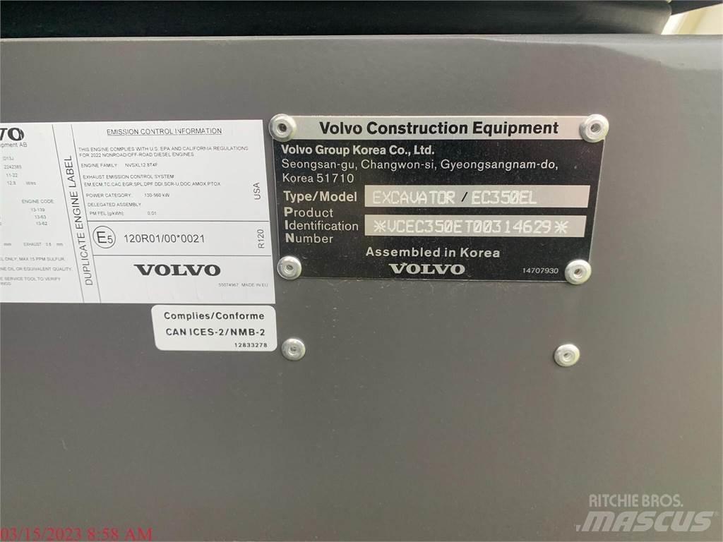 Volvo EC350EL Pelle sur chenilles