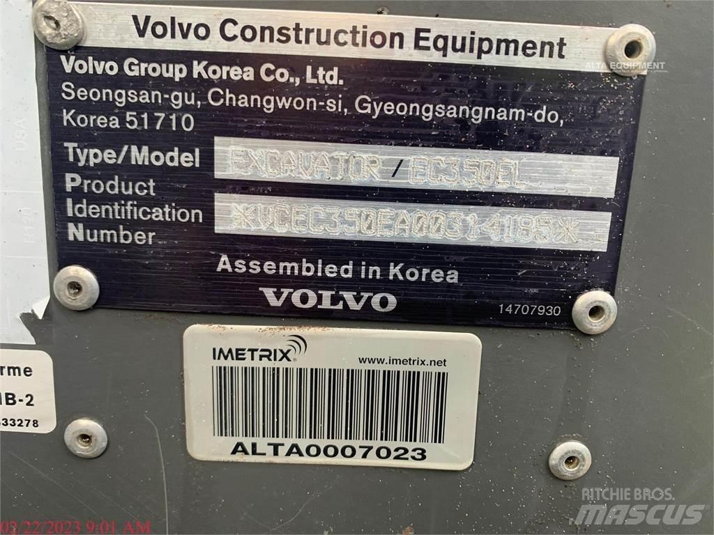 Volvo EC350EL Pelle sur chenilles