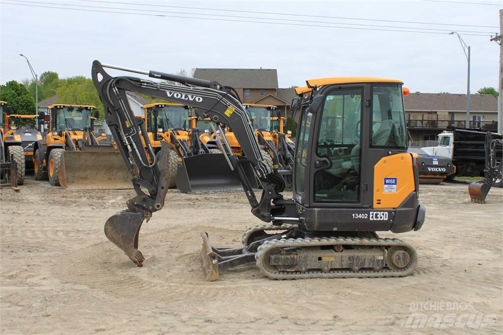 Volvo EC35D Mini pelle < 7t