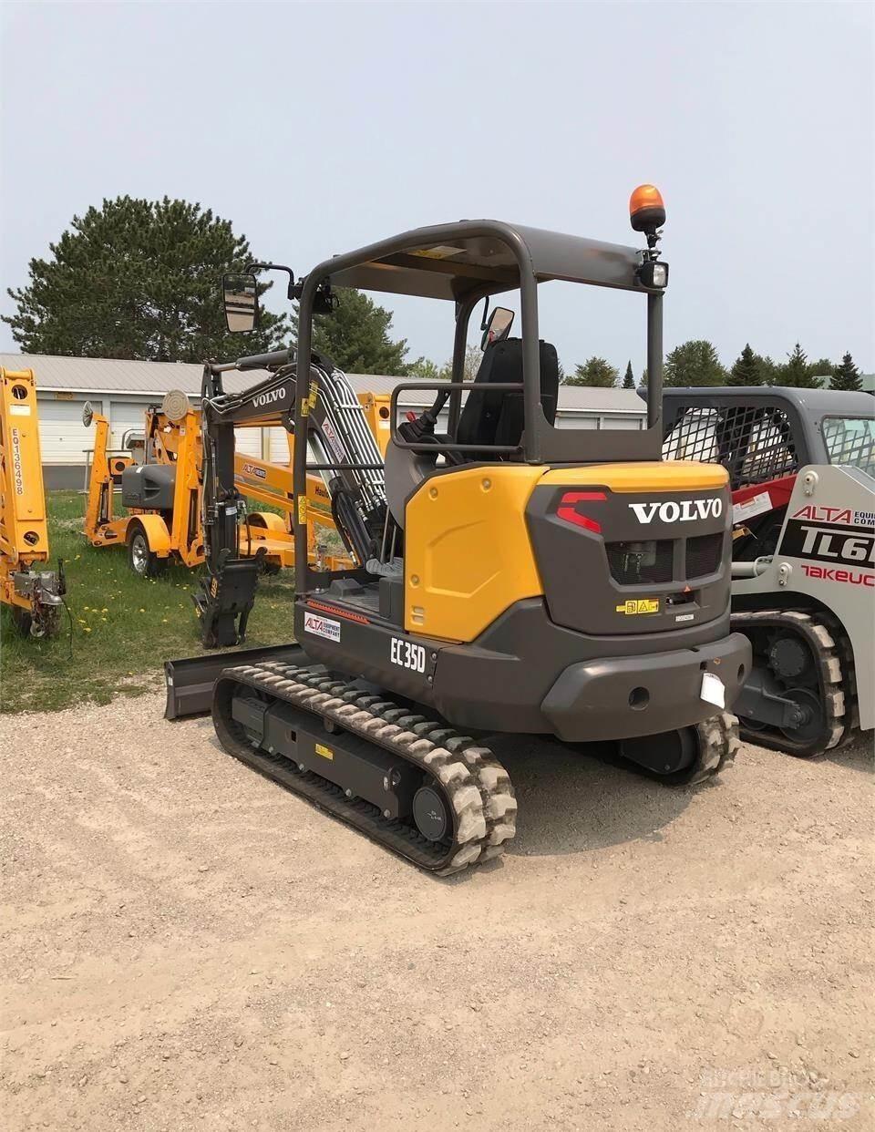 Volvo EC35D Mini pelle < 7t