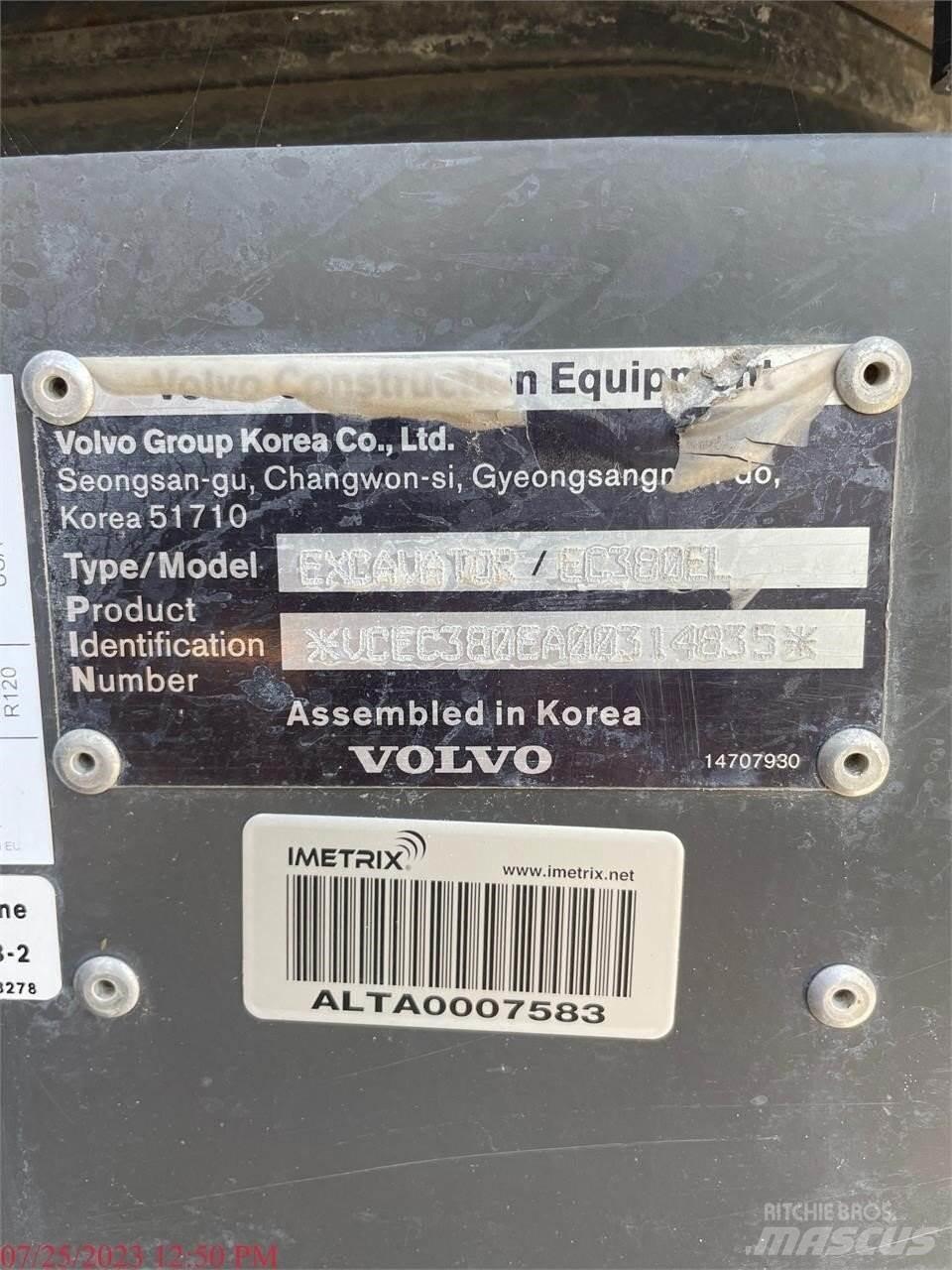 Volvo EC380EL Pelle sur chenilles