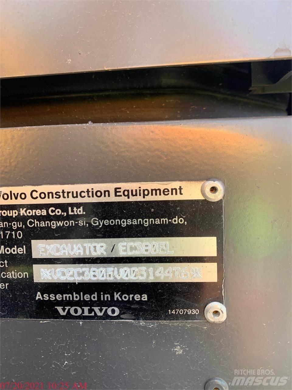 Volvo EC380EL Pelle sur chenilles