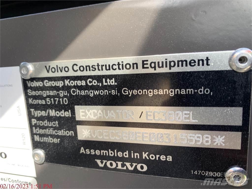 Volvo EC380EL Pelle sur chenilles
