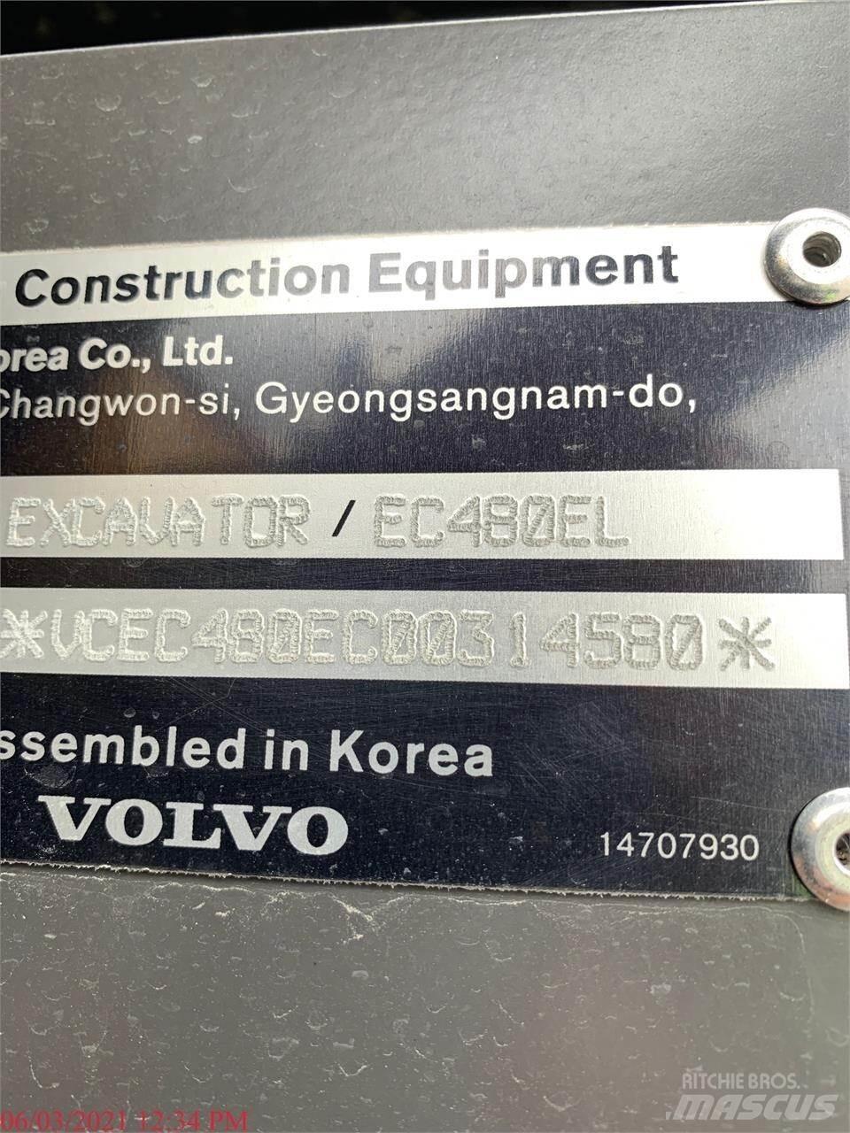 Volvo EC480EL Pelle sur chenilles