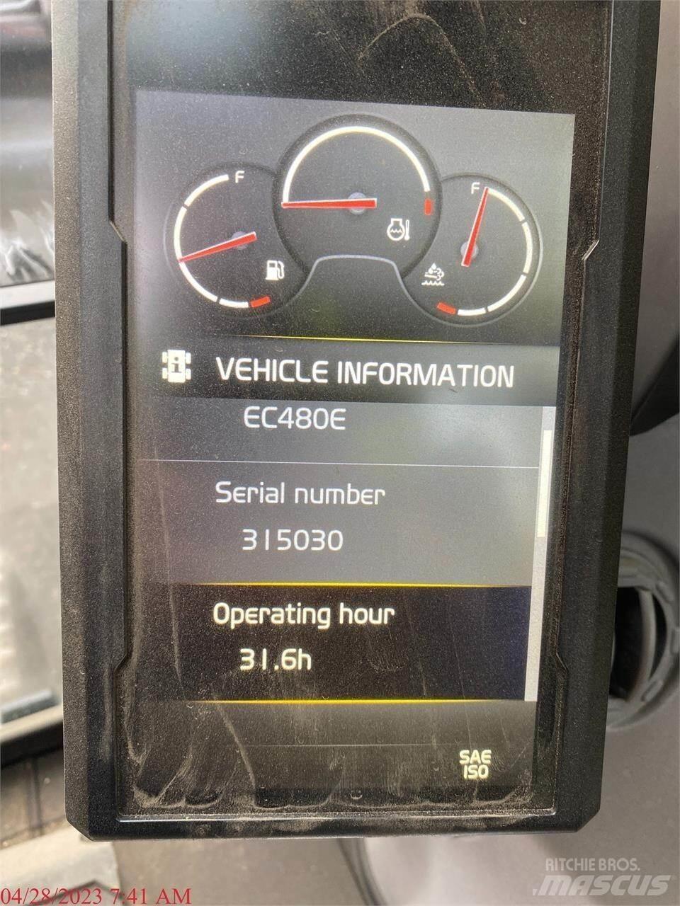 Volvo EC480EL Pelle sur chenilles