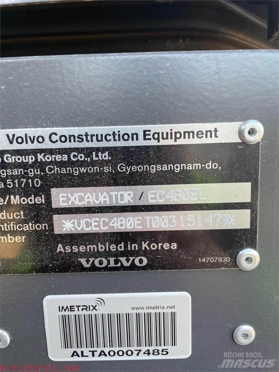 Volvo EC480EL Pelle sur chenilles