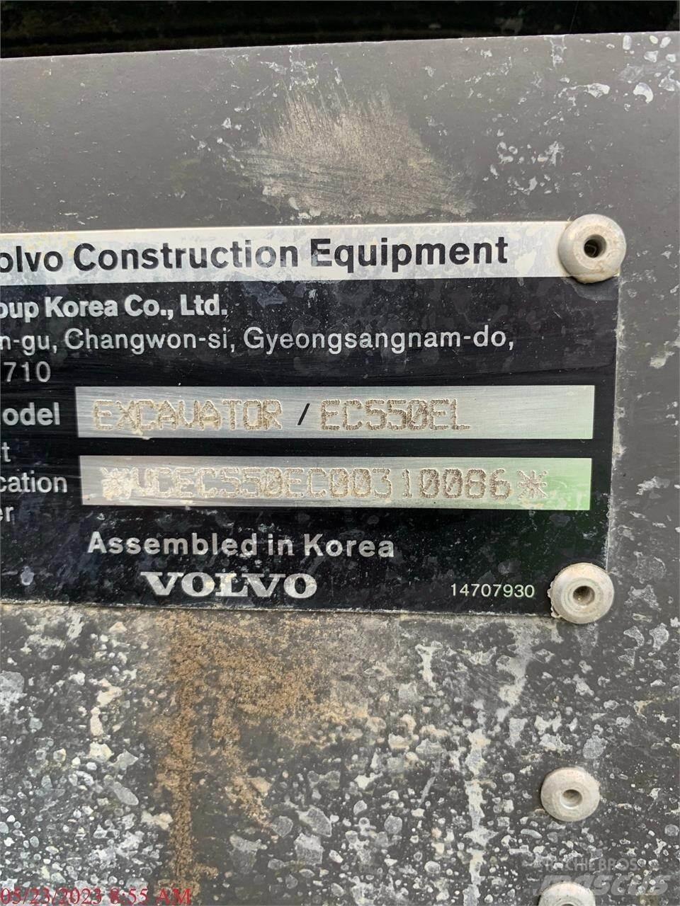 Volvo EC550EL Pelle sur chenilles