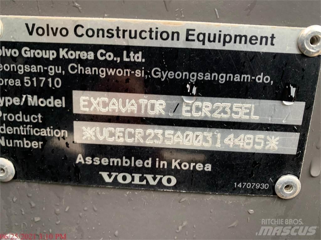 Volvo ECR235EL Pelle sur chenilles