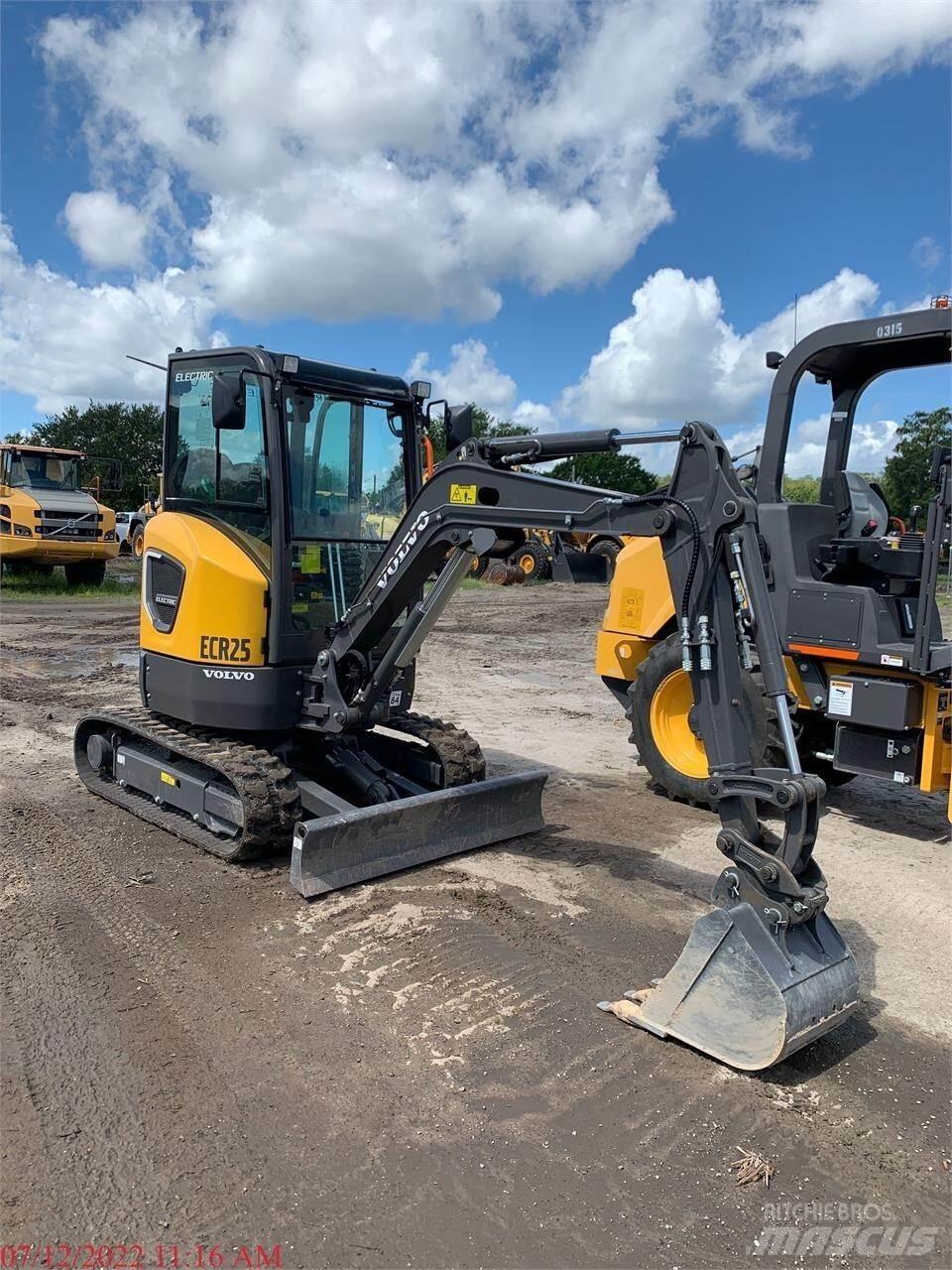 Volvo ECR25D Mini pelle < 7t