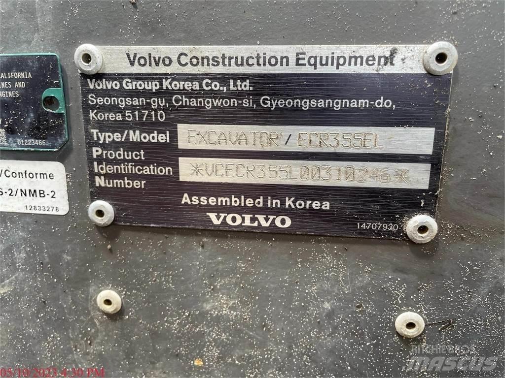 Volvo ECR355EL Pelle sur chenilles