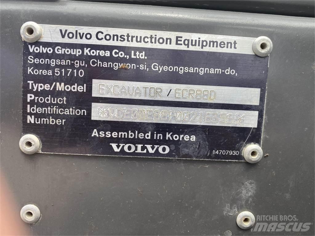 Volvo ECR88D Pelle sur chenilles