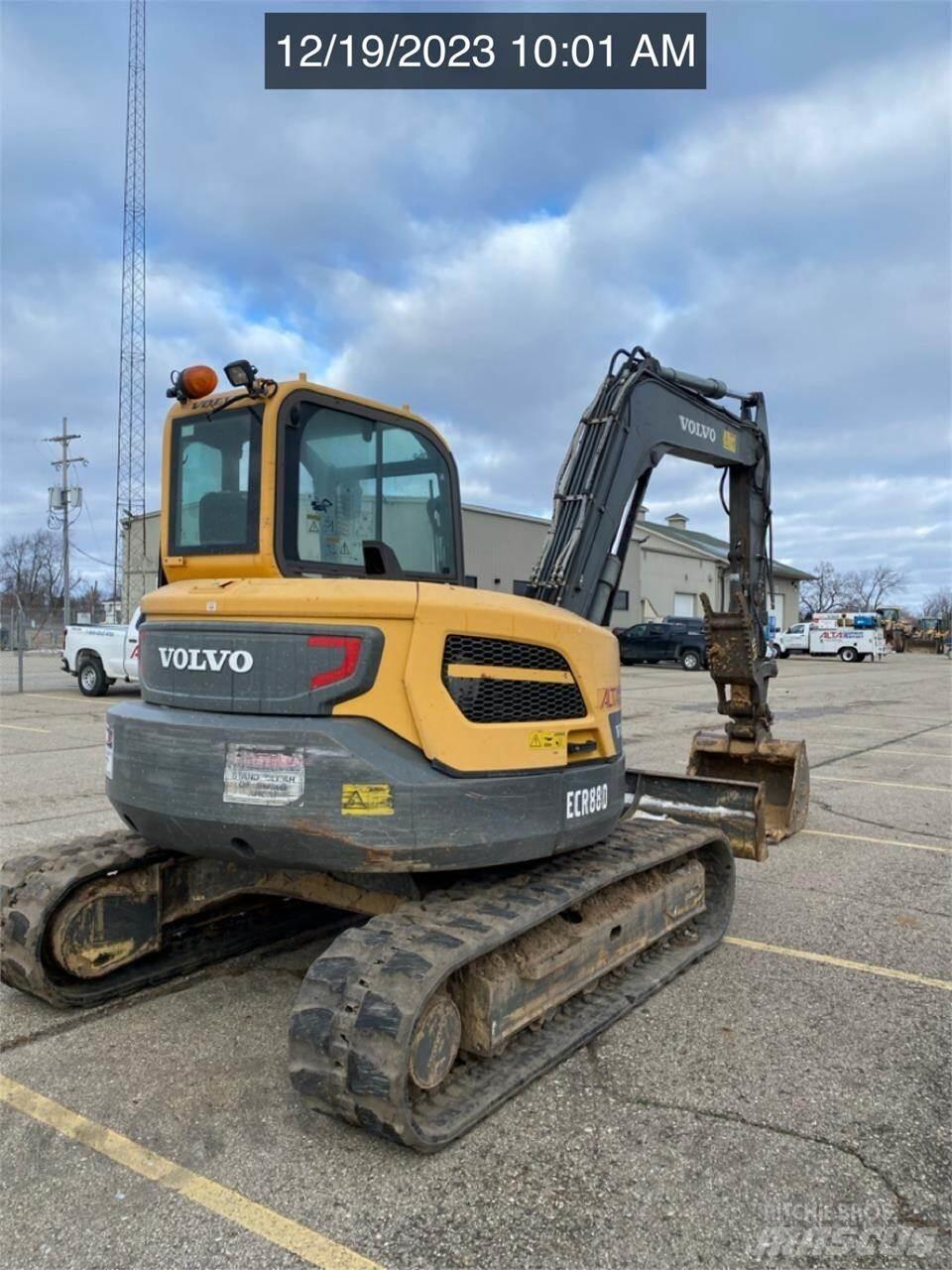 Volvo ECR88D Pelle sur chenilles