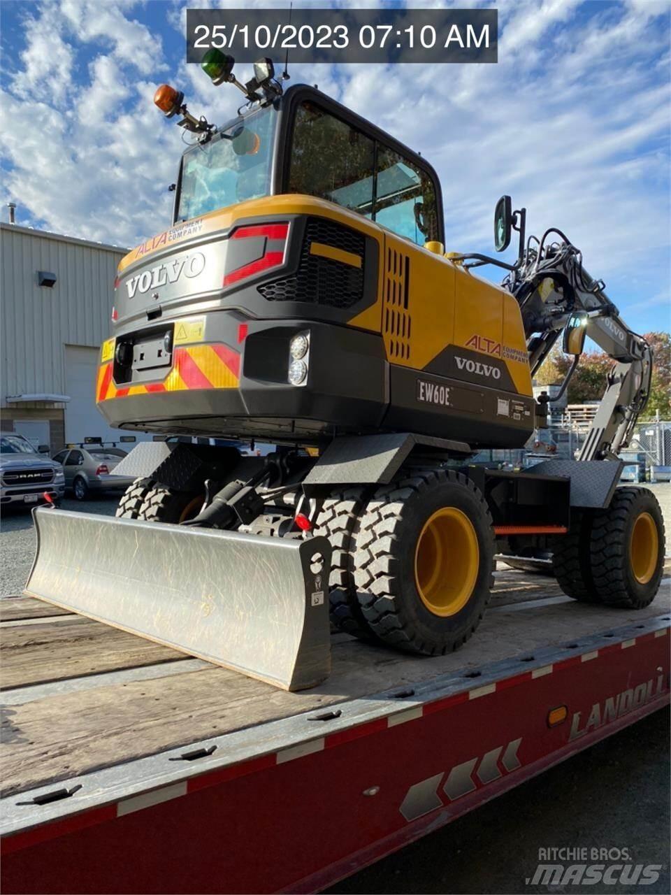 Volvo EW60E Pelle sur pneus