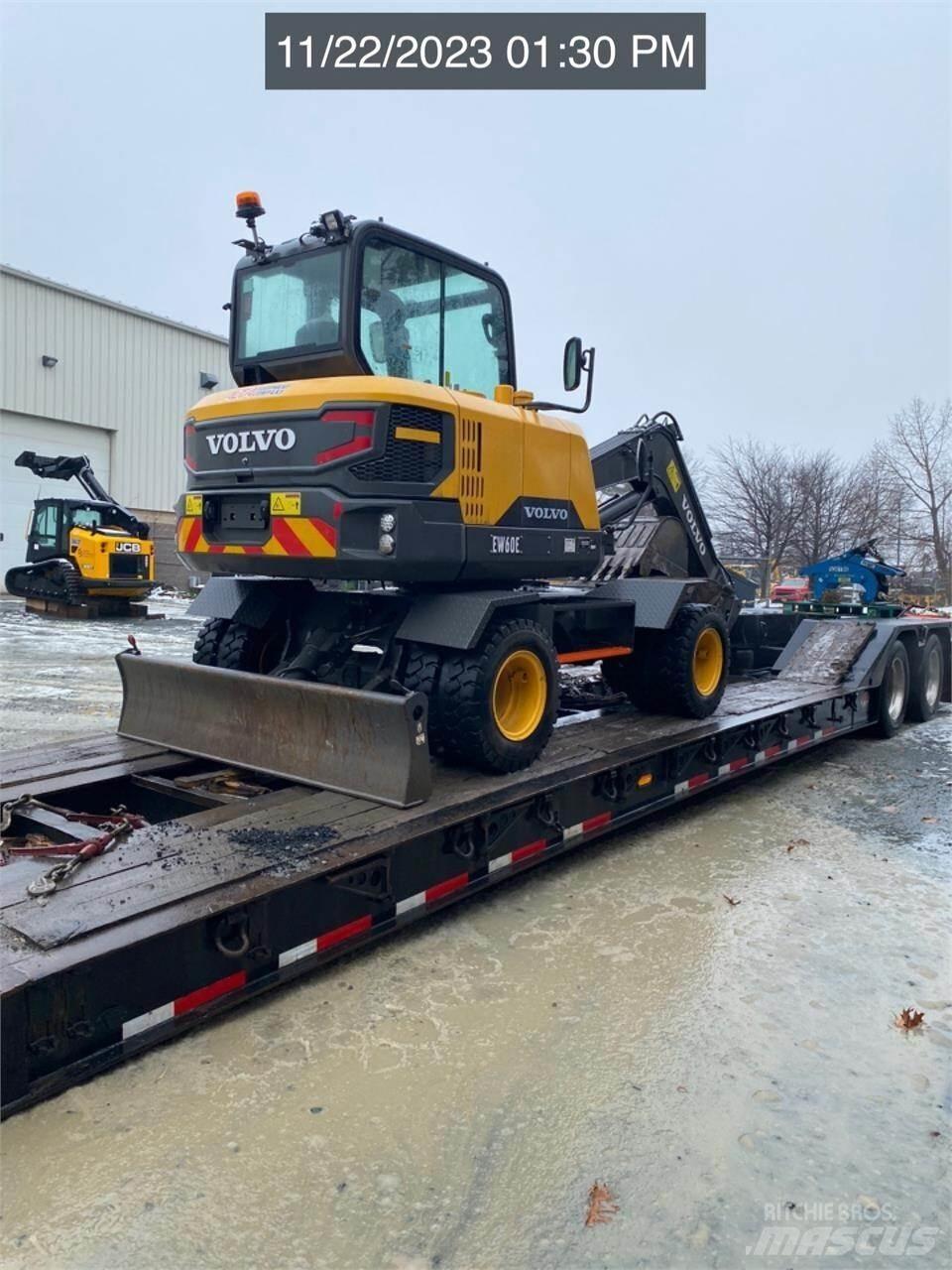 Volvo EW60E Pelle sur pneus