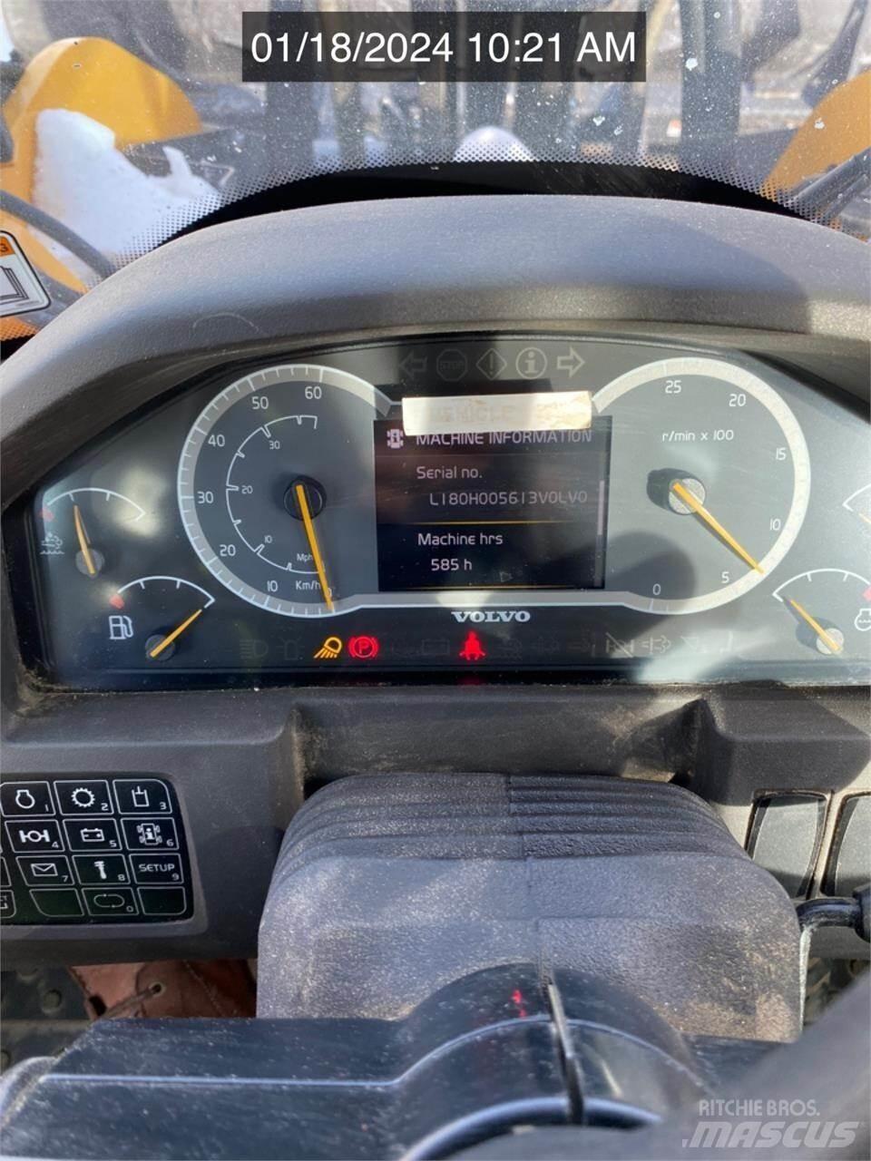 Volvo L180H Chargeuse sur pneus