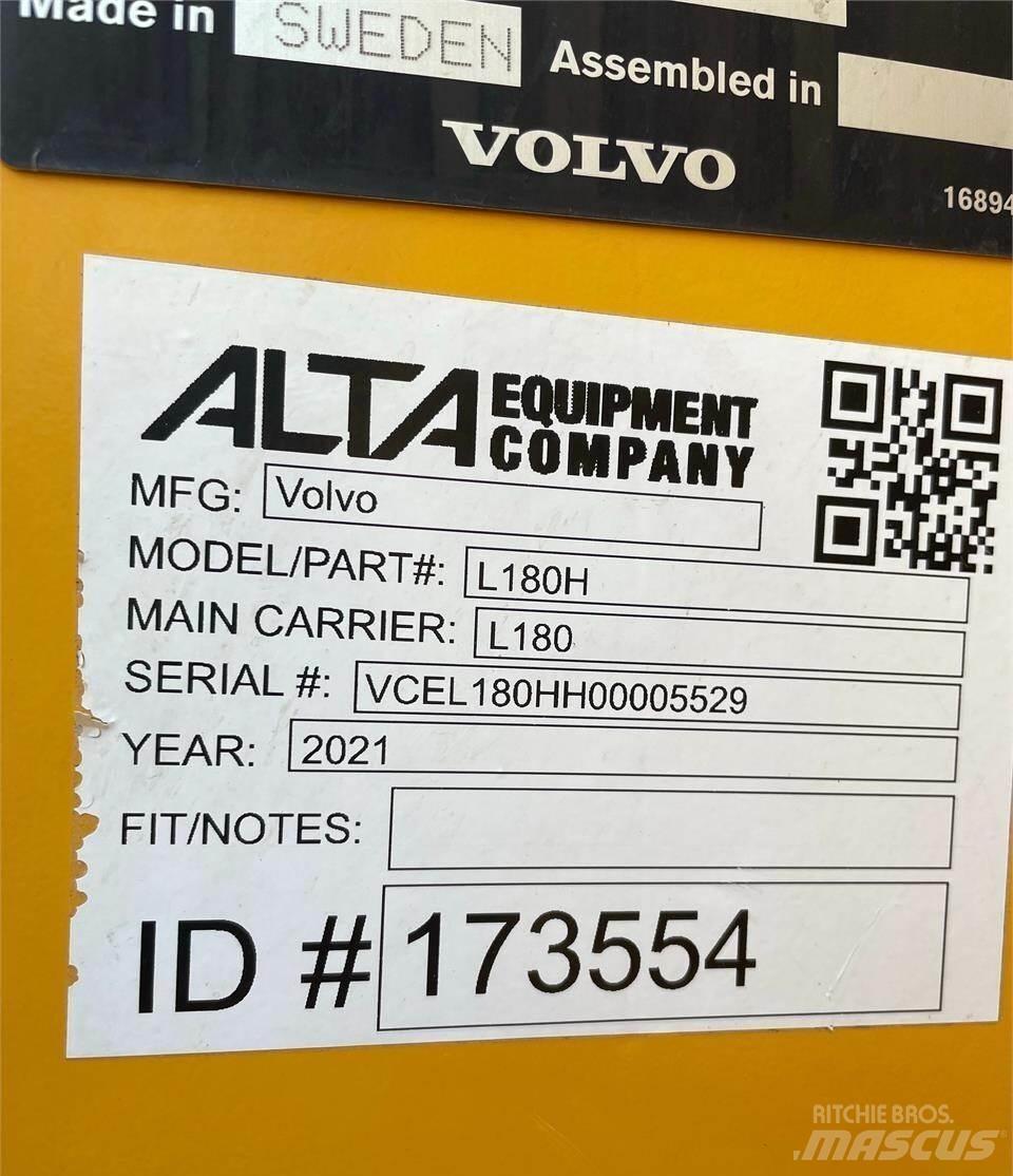 Volvo L180H Chargeuse sur pneus