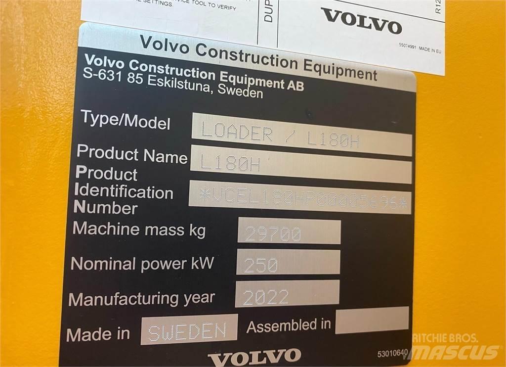 Volvo L180H Chargeuse sur pneus