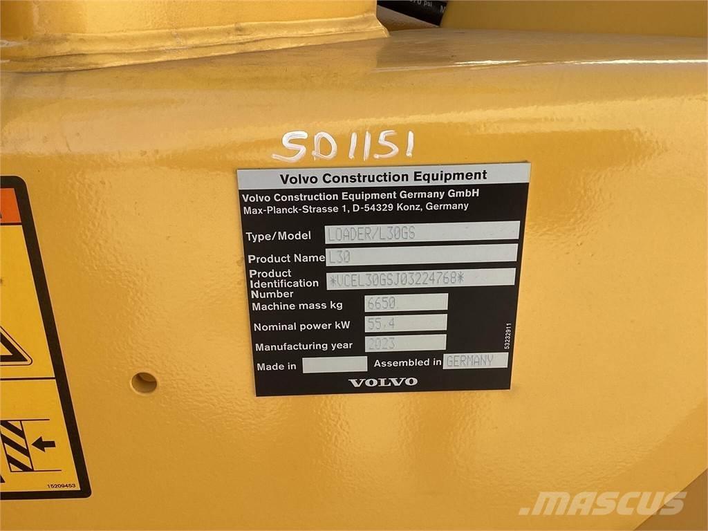 Volvo L30GS Chargeuse sur pneus