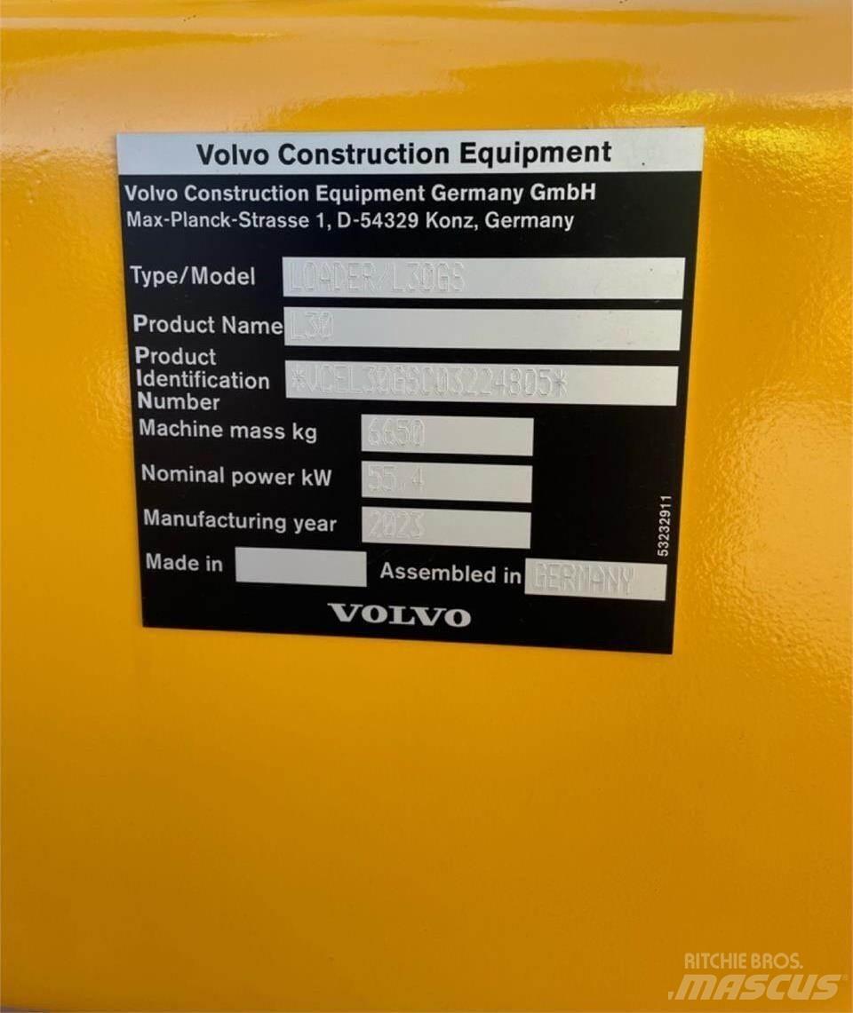 Volvo L30GS Chargeuse sur pneus