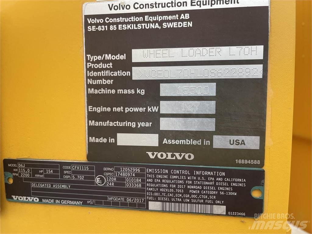 Volvo L70H Chargeuse sur pneus