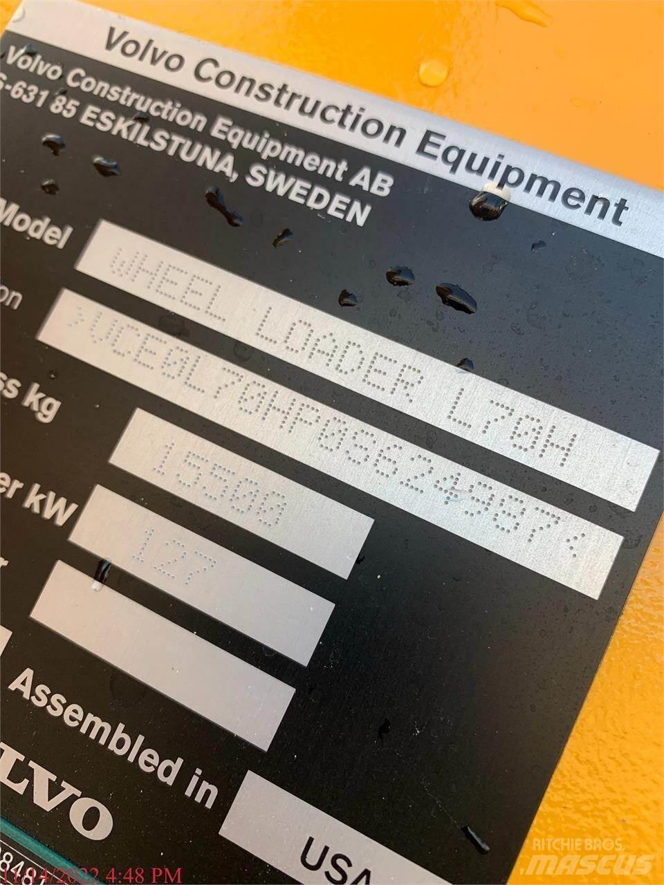 Volvo L70H Chargeuse sur pneus