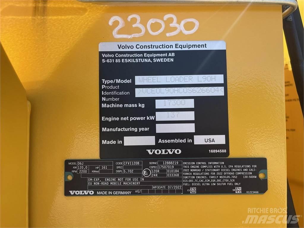 Volvo L90H Chargeuse sur pneus