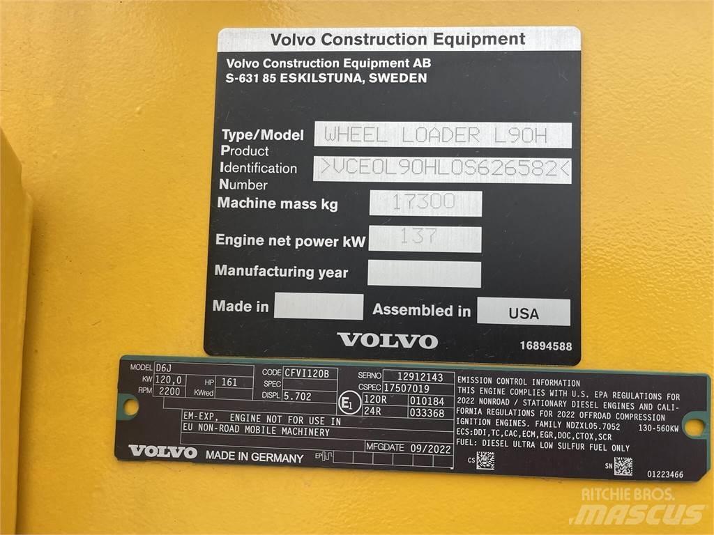Volvo L90H Chargeuse sur pneus
