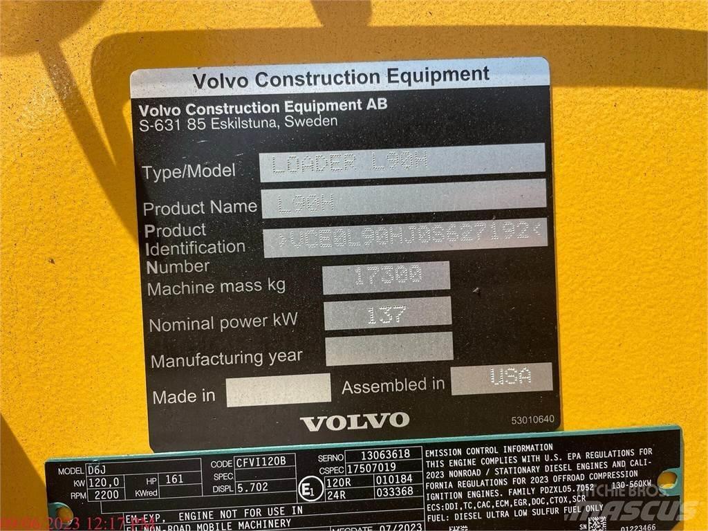 Volvo L90H Chargeuse sur pneus