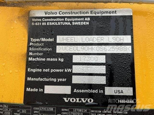 Volvo L90H Chargeuse sur pneus