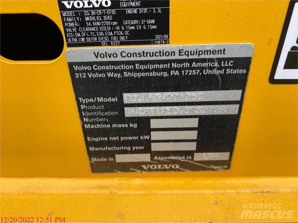 Volvo PT125C Rouleaux à pneumatiques