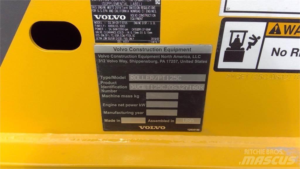 Volvo PT125C Rouleaux à pneumatiques