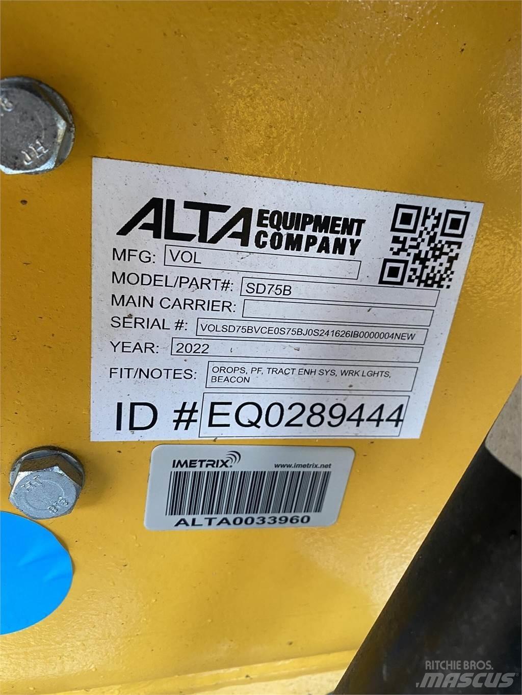 Volvo SD75B Compacteurs de déchets