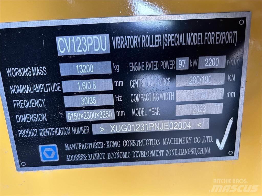 XCMG CV123PDU Rouleaux tandem
